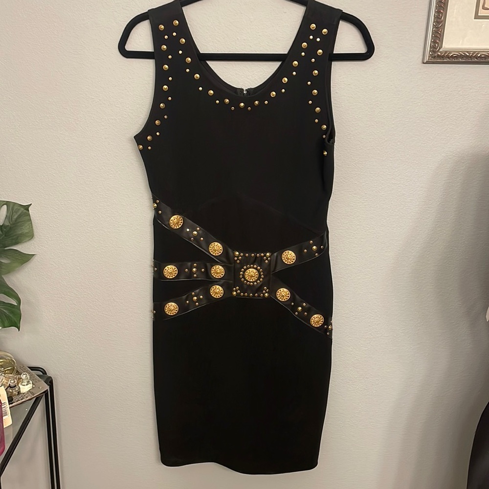 Susan Roselli for Vijack sleeveless black dress